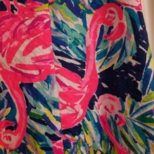Lilly Pulitzer Dresses - Lilly Pulitzer flamingo shift dress matching mommy Lilly Pulitzer Dresses - Lilly Pulitzer flamingo shift dress matching mommy